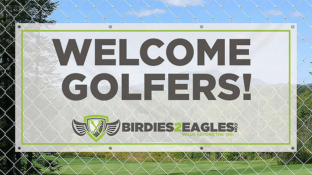 example image of mesh banner